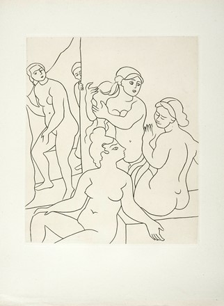  Petronius Arbiter : Le Satyricon. Cuivres gravs par Andr Derain.  Andr Derain  (Chatou, 1880 - Garches, 1954)  - Asta Autografi e manoscritti, Futurismo, libri del Novecento e libri d'artista [Parte I] - Libreria Antiquaria Gonnelli - Casa d'Aste - Gonnelli Casa d'Aste