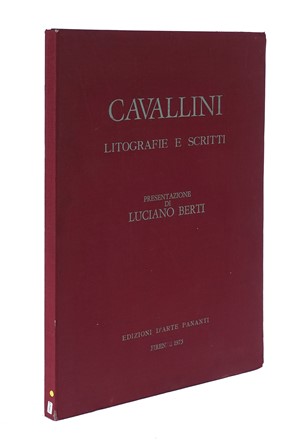  Berti Luciano : Cavallini litografie e scritti.  - Asta Libri a stampa dal XVI al XX secolo [ASTA A TEMPO - PARTE II] - Libreria Antiquaria Gonnelli - Casa d'Aste - Gonnelli Casa d'Aste