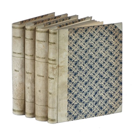  D'Annunzio Gabriele : Laudi del cielo del mare della terra e degli eroi. Libro primo (-quarto).  - Asta Libri a stampa dal XVI al XX secolo [ASTA A TEMPO - PARTE II] - Libreria Antiquaria Gonnelli - Casa d'Aste - Gonnelli Casa d'Aste