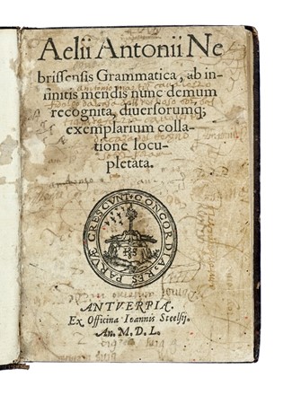 Lotto composto di 5 opere del XVI secolo.  Publius Terentius Afer, Valerius Maximus, Francesco Petrarca, Tommaso d'Aquino (santo)  - Asta Libri a stampa dal XVI al XX secolo [ASTA A TEMPO - PARTE II] - Libreria Antiquaria Gonnelli - Casa d'Aste - Gonnelli Casa d'Aste