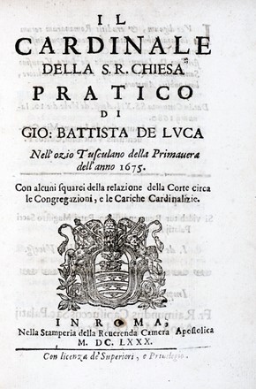 Lotto composto di 10 opere di storia religiosa.  Jean-Antoine Llorente, Giovanni Battista De Luca, Carlo Alberto Biggini  - Asta Libri a stampa dal XVI al XX secolo [ASTA A TEMPO - PARTE II] - Libreria Antiquaria Gonnelli - Casa d'Aste - Gonnelli Casa d'Aste