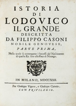 Lotto composto di 5 opere di storia del XVIII secolo.  Simmaco Alessio Mazzocchi, Filippo Casoni, Camillo Contarini  - Asta Libri a stampa dal XVI al XX secolo [ASTA A TEMPO - PARTE II] - Libreria Antiquaria Gonnelli - Casa d'Aste - Gonnelli Casa d'Aste