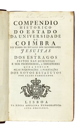 Lotto composto di 12 opere sul Portogallo dal XVIII al XX secolo.  - Asta Libri a stampa dal XV al XIX secolo [Parte II] - Libreria Antiquaria Gonnelli - Casa d'Aste - Gonnelli Casa d'Aste