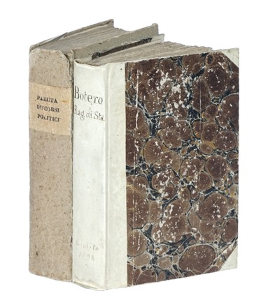  Paruta Paolo : Discorsi politici [...] Ne i quali si considerano diversi fatti illustri, e memorabili di principi, e di republiche antiche, e moderne...  Giovanni Botero  - Asta Libri a stampa dal XVI al XX secolo [ASTA A TEMPO - PARTE II] - Libreria Antiquaria Gonnelli - Casa d'Aste - Gonnelli Casa d'Aste