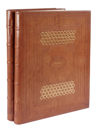  Ovidius Naso Publius : Metamorfosi [...] in latino e in italiano. Ridotte da Gio. Andrea dell'Anguillara in ottava rima 1584. XXII litografie originali e XLVIII disegni di Marcello Tommasi.  Marcello Tommasi  (Pietrasanta, 1928 - Lido di Camaiore, 2008), Giovanni Andrea Anguillara (dell')  - Asta Autografi e manoscritti, Futurismo, libri del Novecento e libri d'artista [Parte I] - Libreria Antiquaria Gonnelli - Casa d'Aste - Gonnelli Casa d'Aste
