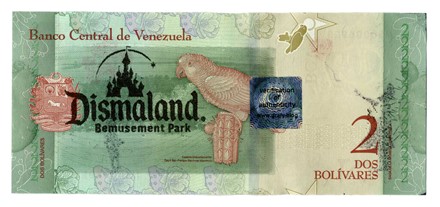  Banksy  (Bristol, 1974) : Dismal banknote. The balloon girl and the flying balloon girl.  - Auction Modern and Contemporary Art [TIMED AUCTION - SECOND PART] - Libreria Antiquaria Gonnelli - Casa d'Aste - Gonnelli Casa d'Aste