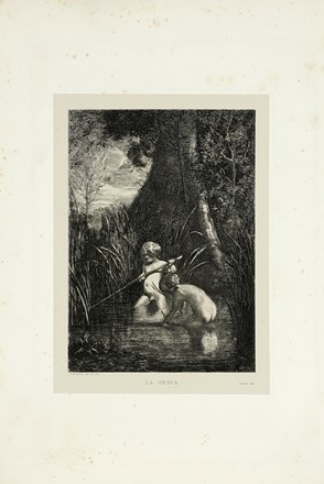  Fontanesi Antonio : La società promotrice delle belle arti in Torino. Album... Incisione  Ferdinando Di Breme Di Sartirana  (Milano, 1807 - Firenze, 1869), Alberto Maso Gilli  (Chieri, 1840 - Calvi, 1894), Agostino Lauro  (Torino, 1806 - 1878)  - Auction Books from XV to XIX Century [II Part] - Libreria Antiquaria Gonnelli - Casa d'Aste - Gonnelli Casa d'Aste
