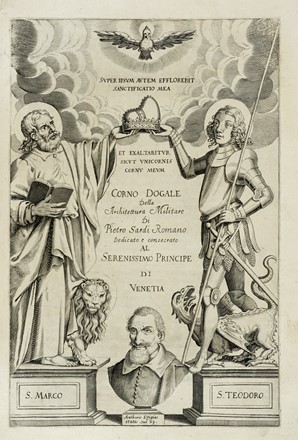  Sardi Pietro : Corno dogale della Architettura militare. Architettura, Architettura Militare, Architettura  - Auction Books from XV to XIX Century [II Part] - Libreria Antiquaria Gonnelli - Casa d'Aste - Gonnelli Casa d'Aste