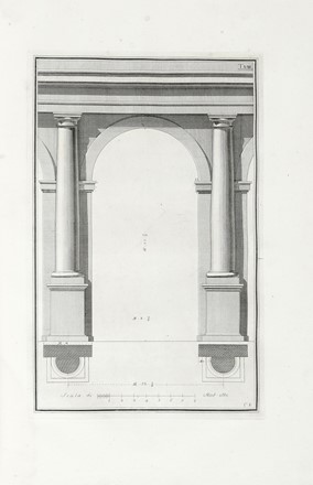  Barozzi (detto il Vignola) Giacomo : Gli ordini di architettura [...] pubblicati da Carlo Amati.  Carlo Amati  - Asta Libri a stampa dal XV al XIX secolo [Parte II] - Libreria Antiquaria Gonnelli - Casa d'Aste - Gonnelli Casa d'Aste