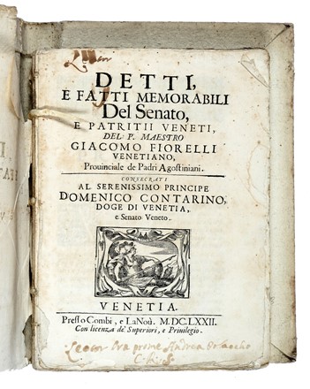  Beregan Nicol� : Historia delle guerre d'Europa dalla comparsa dell'armi ottomane nell'Hungheria l'anno 1683 [...] Parte prima (-seconda). Storia, Storia, Diritto e Politica  Francesco Guicciardini  - Auction Books from XV to XIX Century [II Part] - Libreria Antiquaria Gonnelli - Casa d'Aste - Gonnelli Casa d'Aste
