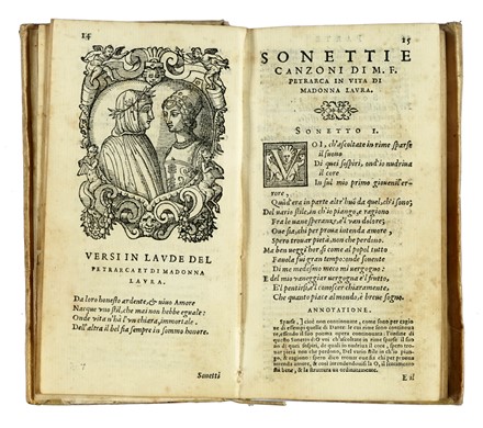  Petrarca Francesco : Il Petrarca con dichiarationi non piu stampate. Classici, Letteratura italiana, Letteratura, Letteratura  - Auction Books from XV to XIX Century [II Part] - Libreria Antiquaria Gonnelli - Casa d'Aste - Gonnelli Casa d'Aste