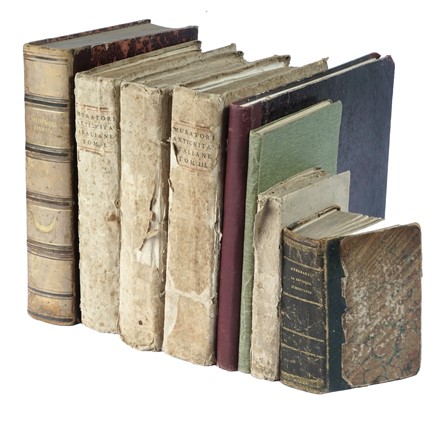  Muratori Lodovico Antonio : Dissertazioni sopra le antichita italiane gia composte e pubblicate in latino [...] Tomo primo (-terzo). Storia, Storia, Diritto e Politica  Antonio Baratti, Francesco Domenico Guerrazzi  - Auction Books from XV to XIX Century [II Part] - Libreria Antiquaria Gonnelli - Casa d'Aste - Gonnelli Casa d'Aste
