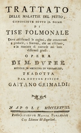  Nannoni Angelo : Trattato chirurgico [...] sopra la semplicit del medicare i mali d'attenenza della chirurgia...  Michele Rosa  - Asta Libri a stampa dal XV al XIX secolo [Parte II] - Libreria Antiquaria Gonnelli - Casa d'Aste - Gonnelli Casa d'Aste