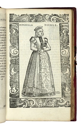 Vecellio Cesare : [De gli habiti antichi, et moderni di diverse parti del Mondo libri due].  - Asta Libri a stampa dal XV al XIX secolo [Parte II] - Libreria Antiquaria Gonnelli - Casa d'Aste - Gonnelli Casa d'Aste