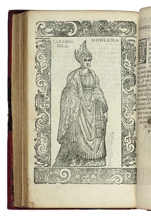  Vecellio Cesare : [De gli habiti antichi, et moderni di diverse parti del Mondo libri due].  - Asta Libri a stampa dal XV al XIX secolo [Parte II] - Libreria Antiquaria Gonnelli - Casa d'Aste - Gonnelli Casa d'Aste