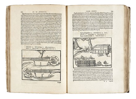  Agricola Georg : De re metallica libri XII. Medicina, Scienze naturali, Figurato, Collezionismo e Bibliografia  - Auction Books from XV to XIX Century [II Part] - Libreria Antiquaria Gonnelli - Casa d'Aste - Gonnelli Casa d'Aste