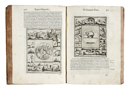  Ferro Giovanni : Teatro d'imprese. Parte prima (-seconda).  - Asta Libri a stampa dal XV al XIX secolo [Parte II] - Libreria Antiquaria Gonnelli - Casa d'Aste - Gonnelli Casa d'Aste