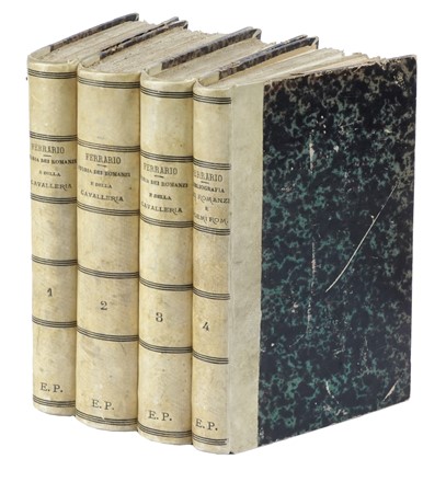  Ferrario Giulio : Storia ed analisi degli antichi romanzi di cavalleria e dei poemi romanzeschi d'Italia... Volume primo (-quarto). Repertori e libri di studio, Storia, Figurato, Collezionismo e Bibliografia, Storia, Diritto e Politica, Collezionismo e Bibliografia  - Auction Books from XV to XIX Century [II Part] - Libreria Antiquaria Gonnelli - Casa d'Aste - Gonnelli Casa d'Aste