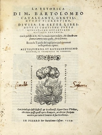  Varchi Benedetto : Storia fiorentina. Nella quale principalmente si contengono l'ultime revoluzioni della repubblica fiorentina, e lo stabilimento del principato nella casa de' Medici...  Bartolomeo Cavalcanti  (Firenze, 1503 - Padova, 1562)  - Asta Libri a stampa dal XV al XIX secolo [Parte II] - Libreria Antiquaria Gonnelli - Casa d'Aste - Gonnelli Casa d'Aste