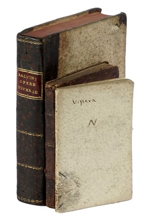  Gerenzano Portigliotto Carlo Giuseppe, Massa Antonio, Nicander Colophonius : Lotto composto di 3 opere di medicina.  - Asta Libri a stampa dal XV al XIX secolo [Parte II] - Libreria Antiquaria Gonnelli - Casa d'Aste - Gonnelli Casa d'Aste