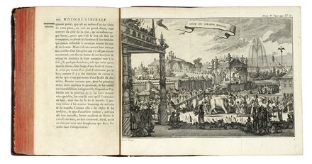  La Harpe Jean Francois : Abr�g� de l'histoire g�n�rale des voyages [...]. Tome premier (-vingt-troisieme).  - Asta Libri a stampa dal XV al XIX secolo [Parte II] - Libreria Antiquaria Gonnelli - Casa d'Aste - Gonnelli Casa d'Aste