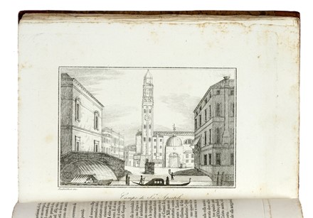 Il fiore di Venezia ossia i quadri, i monumenti, le vedute, ed i costumi veneziani... Volume I (-IV).  - Asta Libri a stampa dal XV al XIX secolo [Parte II] - Libreria Antiquaria Gonnelli - Casa d'Aste - Gonnelli Casa d'Aste