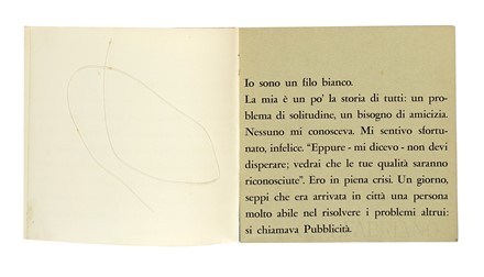  Munari Bruno : Storia di un filo. Libro d'Artista, Illustrati per l'infanzia, Collezionismo e Bibliografia, Letteratura  - Auction Autographs and manuscripts, Futurism, Modern editions and Art books [I PART] - Libreria Antiquaria Gonnelli - Casa d'Aste - Gonnelli Casa d'Aste