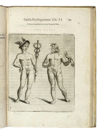  Della Porta Giovan Battista : De humana physiognomonia [...] Libri 4.  - Asta Libri a stampa dal XV al XIX secolo [Parte II] - Libreria Antiquaria Gonnelli - Casa d'Aste - Gonnelli Casa d'Aste