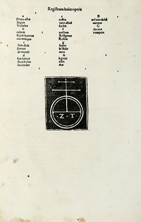  Ovidius Naso Publius : De arte amandi et de remedio amoris cum comento. Incunabolo, Classici, Collezionismo e Bibliografia, Letteratura  Bartolomeo Merula  - Auction Books from XV to XIX Century [II Part] - Libreria Antiquaria Gonnelli - Casa d'Aste - Gonnelli Casa d'Aste