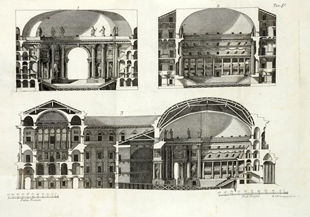  Milizia Francesco : Del teatro. Architettura, Teatro, Figurato, Musica, Teatro, Spettacolo, Collezionismo e Bibliografia  - Auction Books from XV to XIX Century [II Part] - Libreria Antiquaria Gonnelli - Casa d'Aste - Gonnelli Casa d'Aste