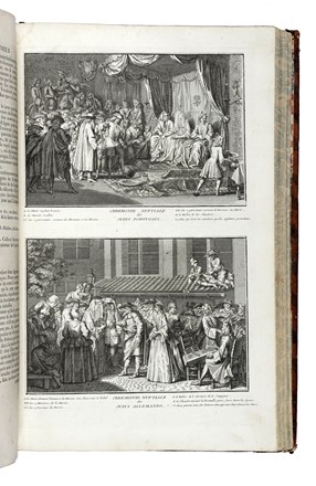  Picart Bernard : Histoire générale des Cérémonies, moeurs, et costumes religieuses de tous les peuples du monde...  Antoine Banier  (1673 - 1741), Jean Baptiste Le Mascrier  - Asta Libri a stampa dal XV al XIX secolo [Parte II] - Libreria Antiquaria Gonnelli - Casa d'Aste - Gonnelli Casa d'Aste
