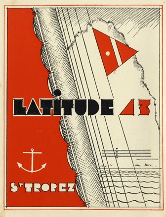  Georges Herni Pingusson  (Clermont-Ferrand, 1894 - Parigi, 1978) : Latitude 43.  [..]