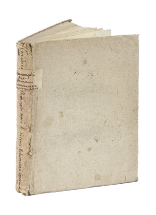  Barenghi Giovanni : Considerazioni [...] sopra il dialogo de dua massimi sistemi tolemaico, e copernicano nelle quali si difende il metodo d'Aristotele...  Galileo Galilei  (1564 - 1642)  - Asta Libri a stampa dal XV al XIX secolo [Parte II] - Libreria Antiquaria Gonnelli - Casa d'Aste - Gonnelli Casa d'Aste