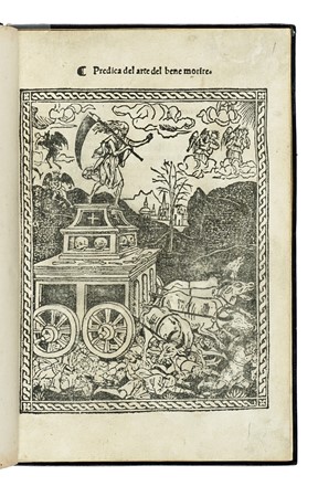  Savonarola Girolamo : Predica dell'arte del bene morire. Letteratura italiana, Religione, Incunabolo, Letteratura, Collezionismo e Bibliografia  - Auction Books from XV to XIX Century [II Part] - Libreria Antiquaria Gonnelli - Casa d'Aste - Gonnelli Casa d'Aste