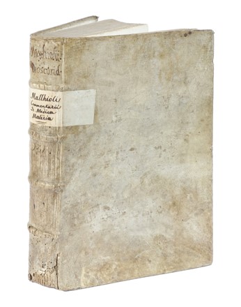  Mattioli Pietro Andrea : Commentarii in libros sex Pedacii Dioscoridis [...] Adiectis quam plurimis plantarum & animalium imaginibus...  Pedanius Dioscorides  - Asta Libri a stampa dal XV al XIX secolo [Parte II] - Libreria Antiquaria Gonnelli - Casa d'Aste - Gonnelli Casa d'Aste