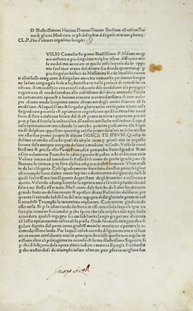  Petrarca Francesco : Trionfi.  Bernardo Lapini  - Asta Libri a stampa dal XV al XIX secolo [Parte II] - Libreria Antiquaria Gonnelli - Casa d'Aste - Gonnelli Casa d'Aste