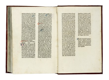  Albertus Magnus (santo) : Compendium theologicae veritatis. Religione, Incunabolo, Collezionismo e Bibliografia  Hugo Ripelin  - Auction Books from XV to XIX Century [II Part] - Libreria Antiquaria Gonnelli - Casa d'Aste - Gonnelli Casa d'Aste