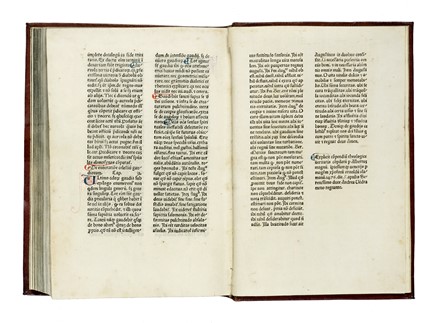  Albertus Magnus (santo) : Compendium theologicae veritatis. Religione, Incunabolo, Collezionismo e Bibliografia  Hugo Ripelin  - Auction Books from XV to XIX Century [II Part] - Libreria Antiquaria Gonnelli - Casa d'Aste - Gonnelli Casa d'Aste