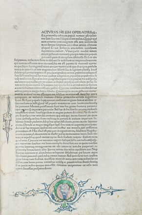  Livius Titus : Historiae Romanae decades.  Lucius Annaeus Florus  - Asta Libri a stampa dal XV al XIX secolo [Parte II] - Libreria Antiquaria Gonnelli - Casa d'Aste - Gonnelli Casa d'Aste