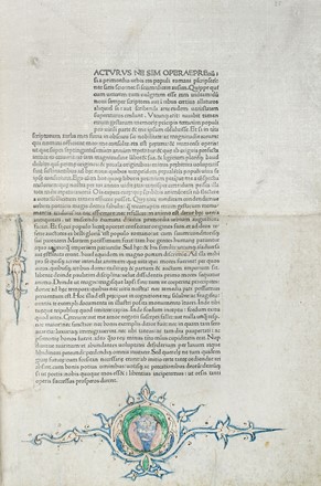  Livius Titus : Historiae Romanae decades.  Lucius Annaeus Florus  - Asta Libri a stampa dal XV al XIX secolo [Parte II] - Libreria Antiquaria Gonnelli - Casa d'Aste - Gonnelli Casa d'Aste