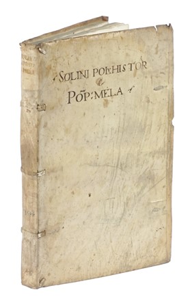  Solinus Caius Iulius : Polyhistor, rerum toto orbe memorabilium thesaurus locupletissimus [...] de situ orbis libros tres.  Pomponius Mela, Sebastian Munster  (Ingelheim am Rhein, 1488 - Basilea, 1552)  - Asta Libri a stampa dal XV al XIX secolo [Parte II] - Libreria Antiquaria Gonnelli - Casa d'Aste - Gonnelli Casa d'Aste