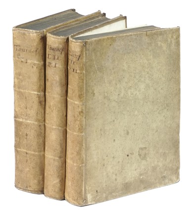  Tournefort (de) Pitton Joseph : Institutiones rei herbariae. Editio tertia. Appendicibus aucta ab Antonio De Jussieu [...] Tomus primo [-tertio]. Botanica, Scienze naturali, Scienze naturali  - Auction Books from XV to XIX Century [II Part] - Libreria Antiquaria Gonnelli - Casa d'Aste - Gonnelli Casa d'Aste