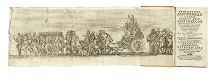  Lancillotti Carlo : Farmaceutica antimoniale (-Farmaceutica mercuriale). Farmacologia, Medicina  - Auction Books from XV to XIX Century [II Part] - Libreria Antiquaria Gonnelli - Casa d'Aste - Gonnelli Casa d'Aste