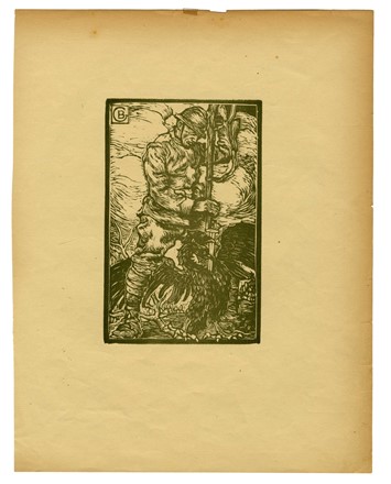  Gino Barbieri  (Cesena, 1885 - Monte Zomo, 1917) : Lotto composto di 2 incisioni a tema militare.  - Asta Arte Moderna e Contemporanea [Parte II] - Libreria Antiquaria Gonnelli - Casa d'Aste - Gonnelli Casa d'Aste