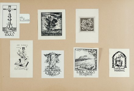  Autori vari : Album di 2022 ex libris.  Michel Fingesten  (Buczkowitz, 1883 - Cerisano, 1943)  - Asta Arte Moderna e Contemporanea [Parte II] - Libreria Antiquaria Gonnelli - Casa d'Aste - Gonnelli Casa d'Aste