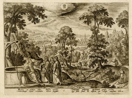  Adriaen Collaert  (Anversa, 1560 - 1618) : Emblemata Evangelica Ad XII signa coelestia sive totidem ani menses accomodata:...  - Asta Arte Antica [Parte I] - Libreria Antiquaria Gonnelli - Casa d'Aste - Gonnelli Casa d'Aste