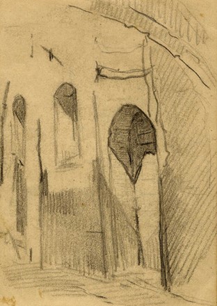  Luigi Michelacci  (Meldola, 1879 - Firenze, 1959) : Lotto composto di 7 disegni.  [..]
