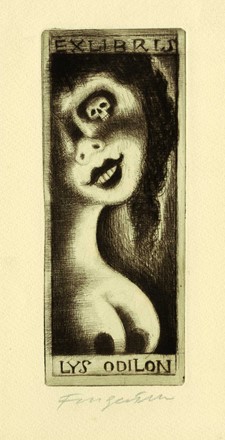  Michel Fingesten  (Buczkowitz, 1883 - Cerisano, 1943) : Lotto composto di 5 ex  [..]