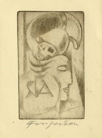  Michel Fingesten  (Buczkowitz, 1883 - Cerisano, 1943) : Lotto composto di 5 ex  [..]
