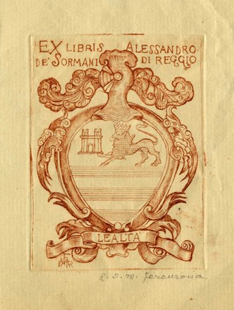  Raoul Dal Molin Ferenzona  (Firenze, 1879 - Milano, 1946) : Lotto composto di 4 ex libris.  - Auction Modern and Contemporary Art [II Part ] - Libreria Antiquaria Gonnelli - Casa d'Aste - Gonnelli Casa d'Aste